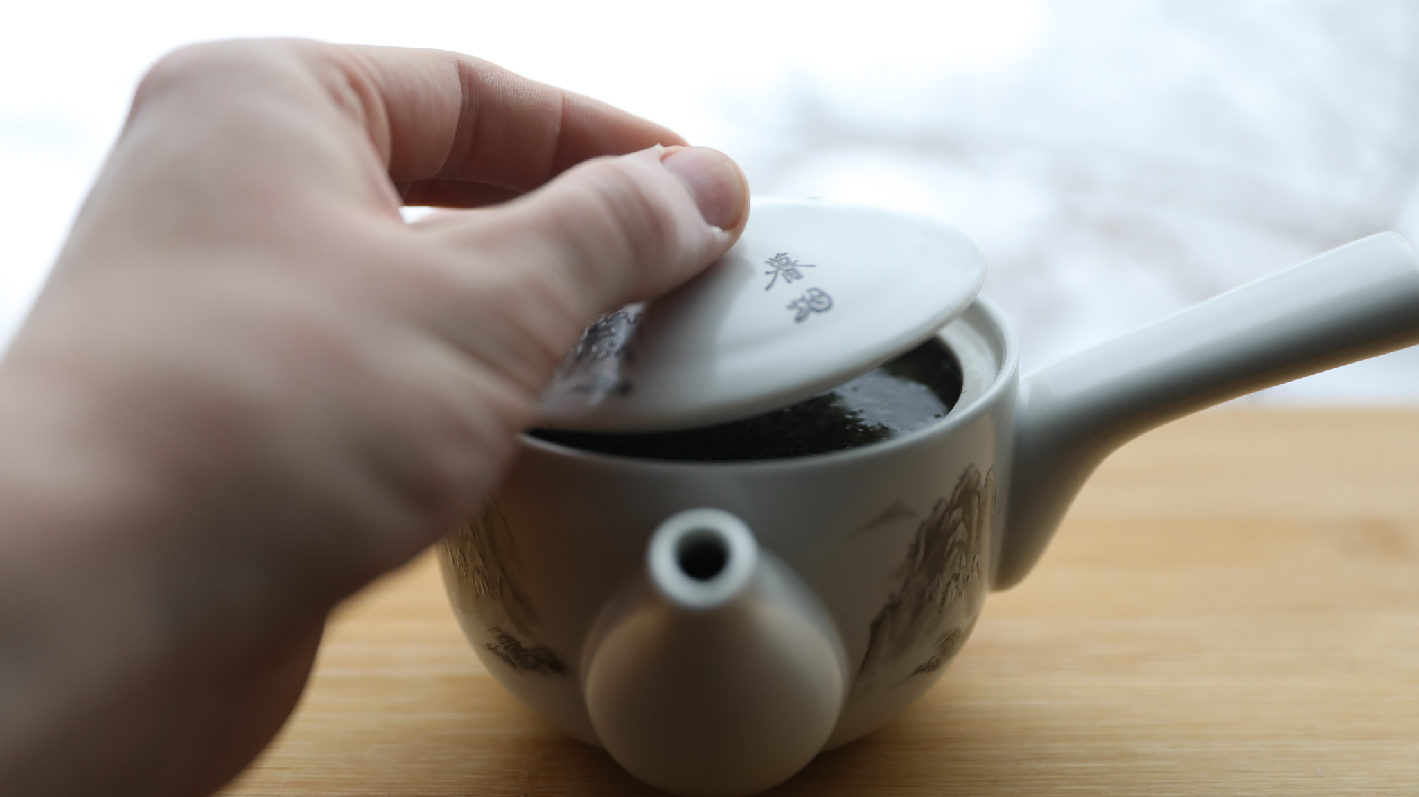 Gyokuro green tea from Brooklyn Tea
